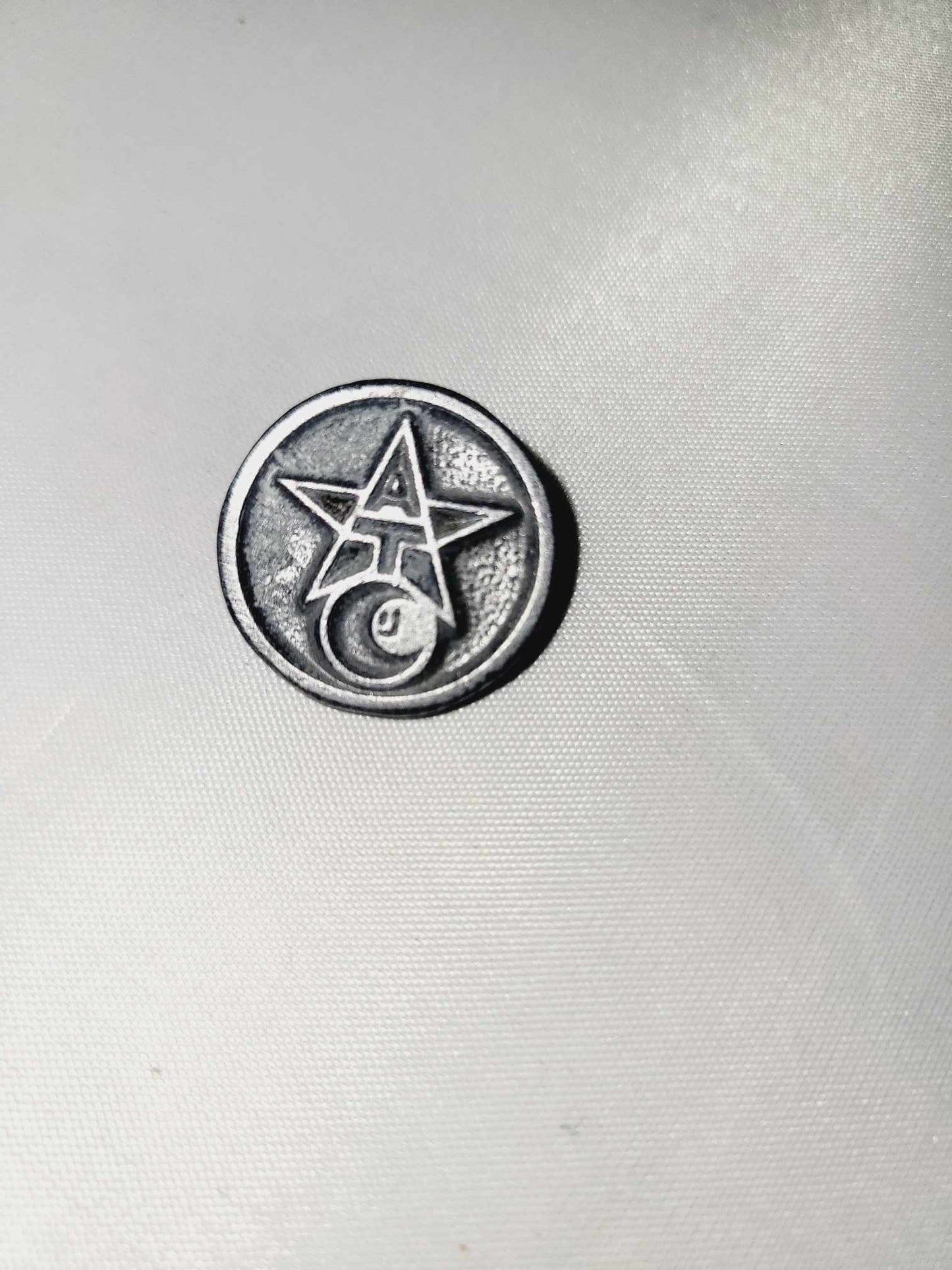 Antique Pewter ATC Lapel Pin