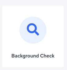 Background Check ONLY