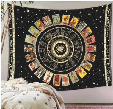 Celestial Tarot Tapestry