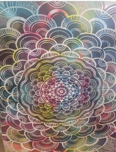 Crown Chakra Altar Cloth