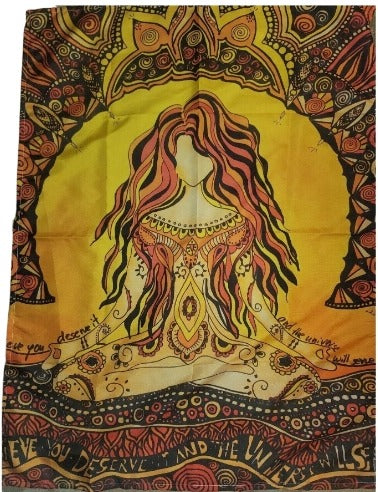 Sacral Chakra Altar Cloth
