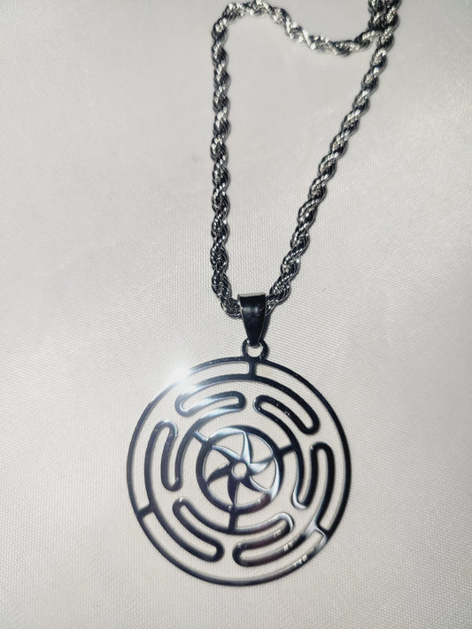Hekate Cutout Strophalos Necklace