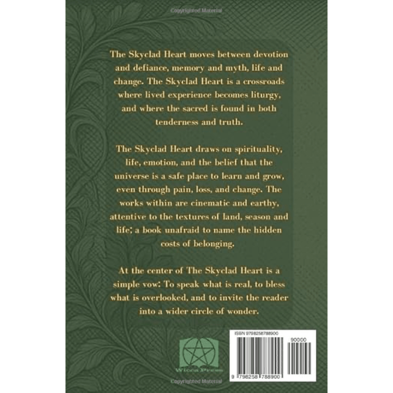 The Skyclad Heart - back cover