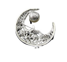 Artemis Moon Brooch