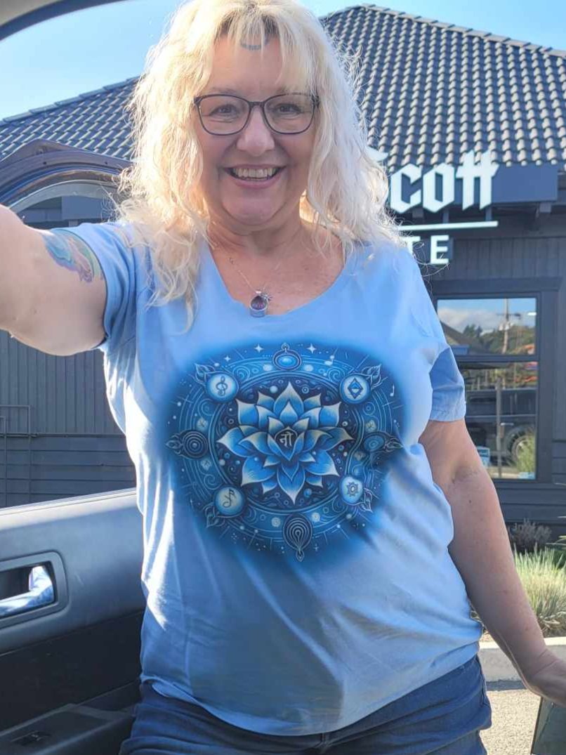 Blue Throat Chakra T-shirts