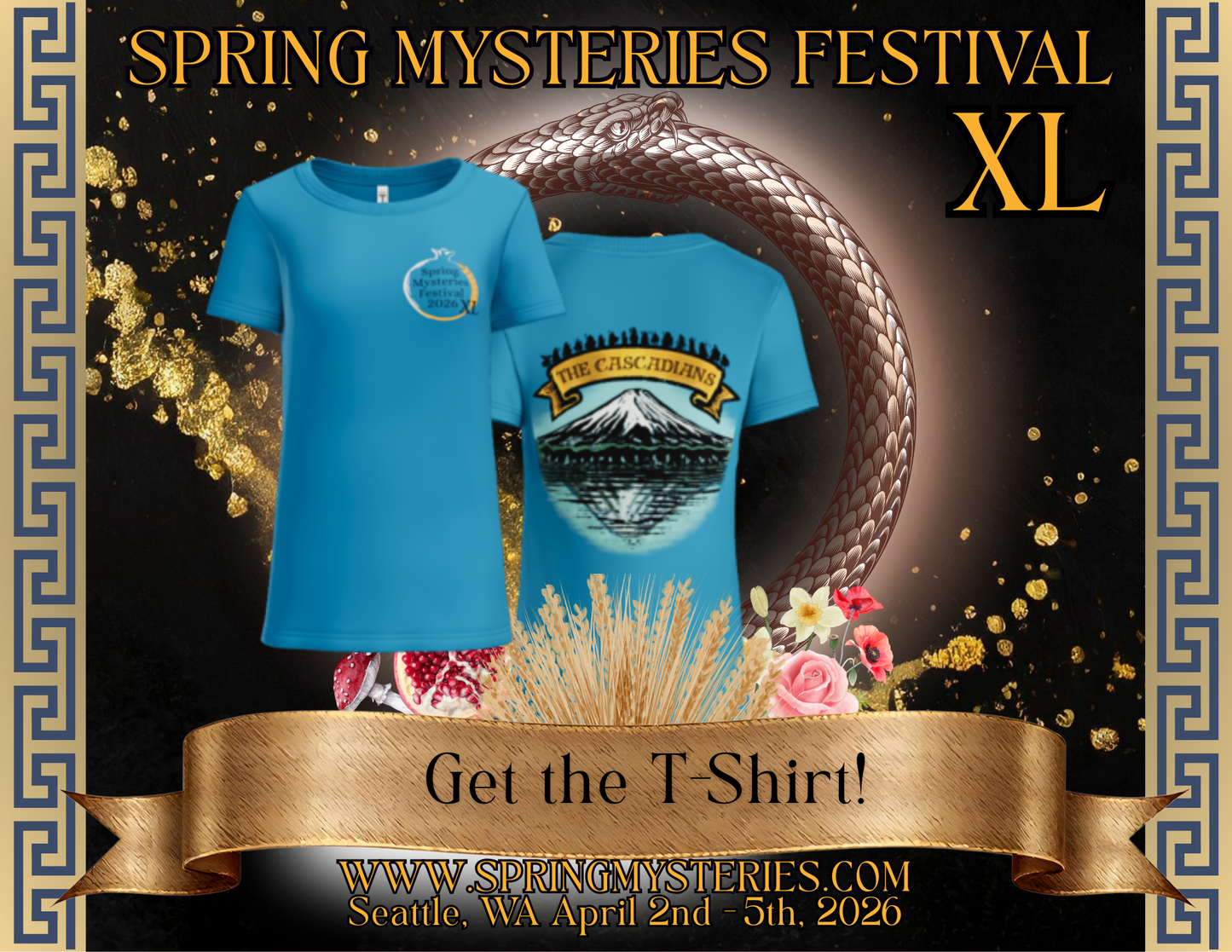Spring Mysteries Festival T-shirt