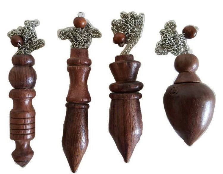 Chambered Wooden Pendulum