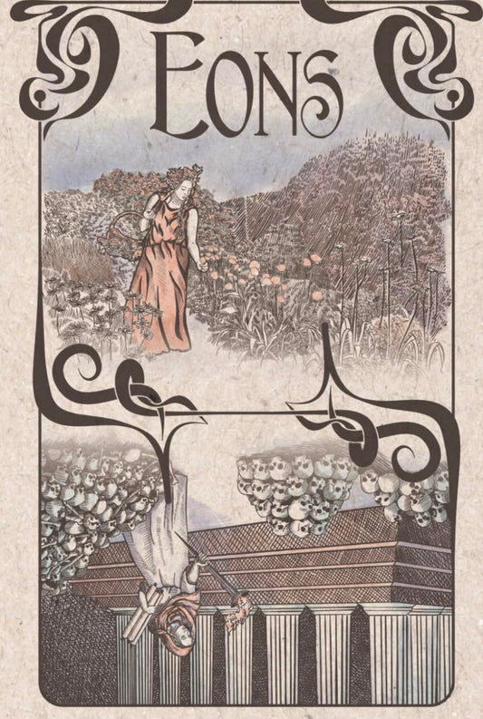 Eons poetry collection by Diana Rowan front cover