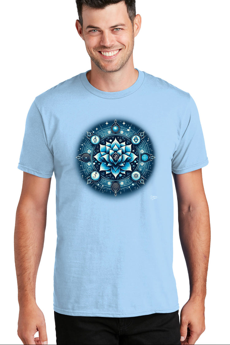 Blue Throat Chakra T-shirts