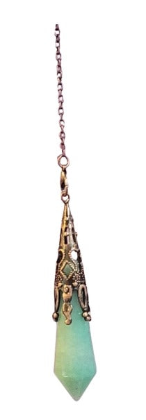 Green Crystal Pendulum