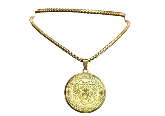 Medusa Medallion Necklace