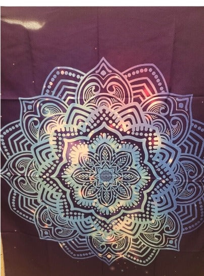 Throat Chakra Altar Cloth